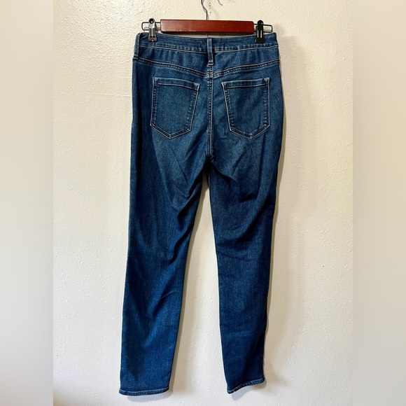 Athleta Mid-Rise Tapered Slim Fit Jeans - Size 0 (26") - Picture 7 of 10